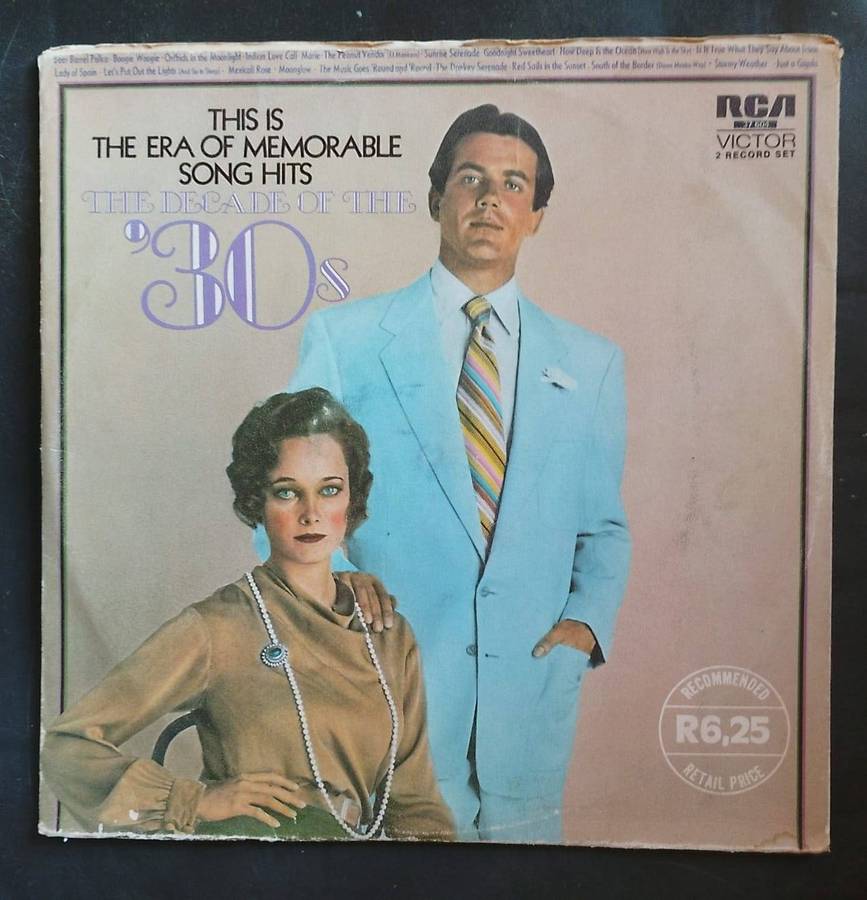 The Decade of The 30s Double LP Vinyl Record Set