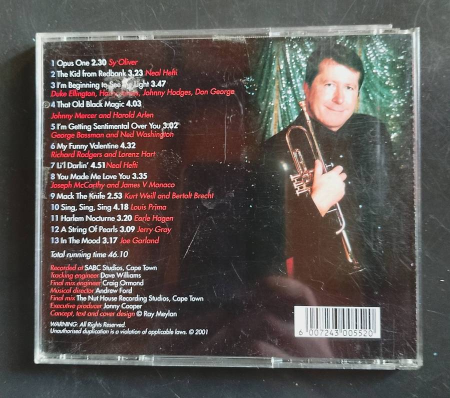 Jonny Cooper Orchestra - Legends of Swing (CD)