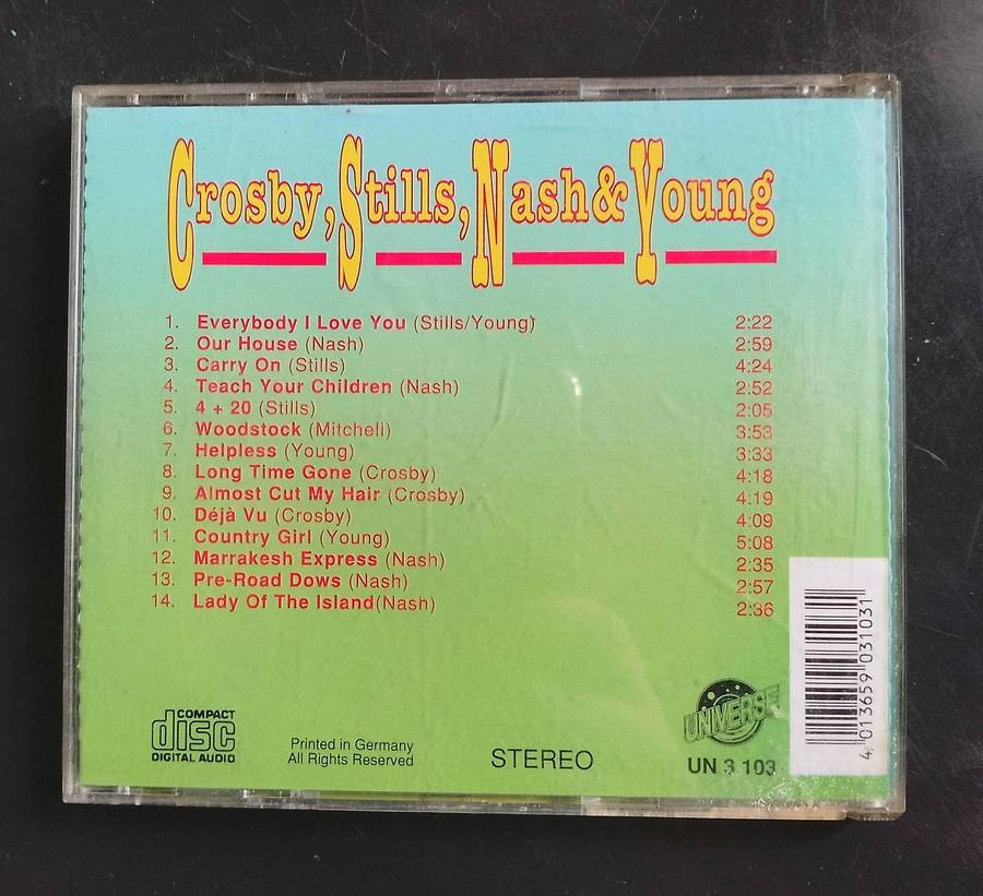 Crosby, Stills, Nash & Young - Crosby, Stills, Nash & Young (CD)