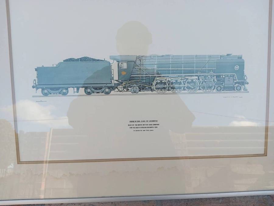 SAR TRAIN PICTURE LOCOMOTIVE ENGINE NO2959