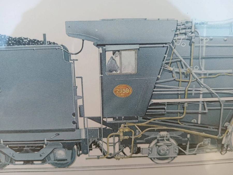 SAR TRAIN PICTURE LOCOMOTIVE ENGINE NO2959