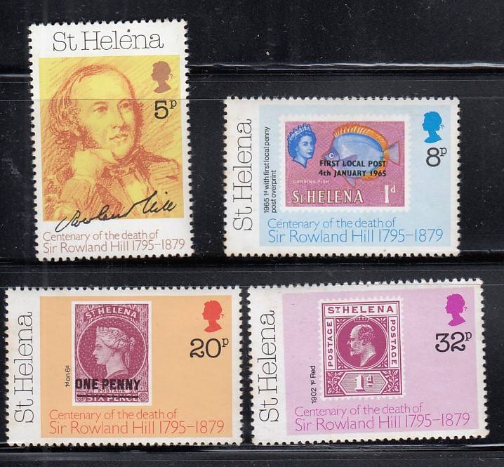 ST HELENA 1979 SG 351-354 COMPLETE SET MNH