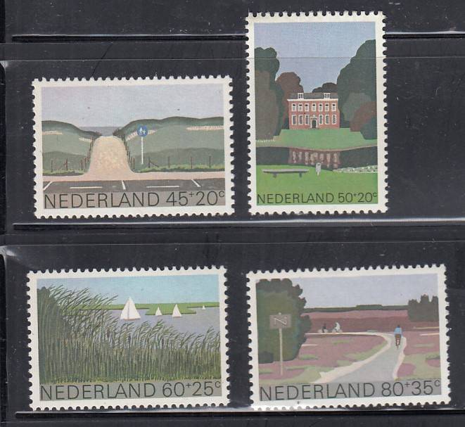 NETHERLANDS 1980 SG 1330-1333 COMPLETE SET MNH.