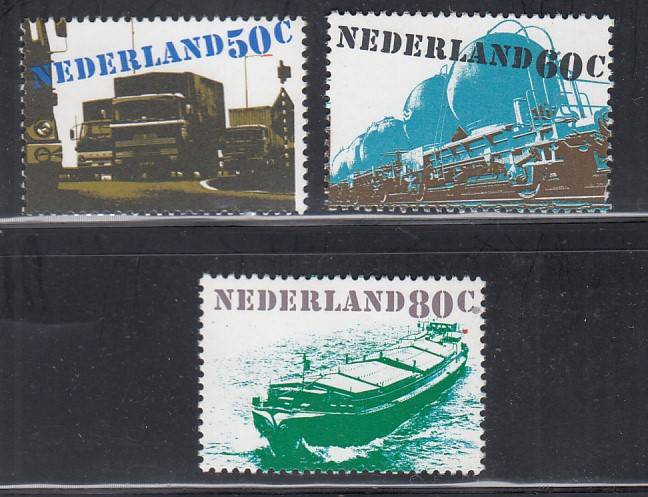 NETHERLANDS 1980 SG 1342-1344 COMPLETE SET MNH.