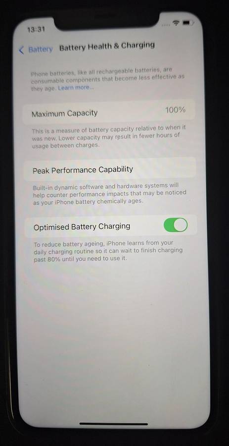 iPhone 11 128GB - Black CPO 100% Battery