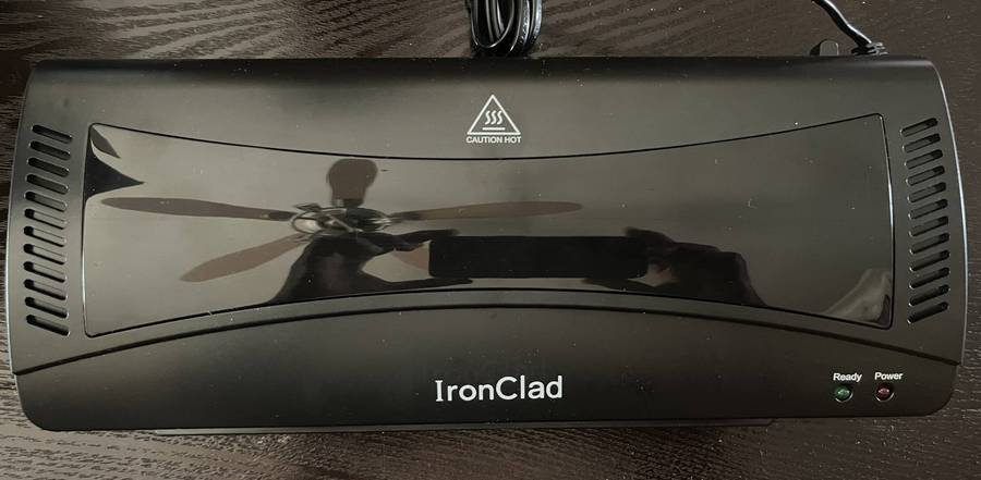 IronClad A4 Laminating Machine for parts or repair