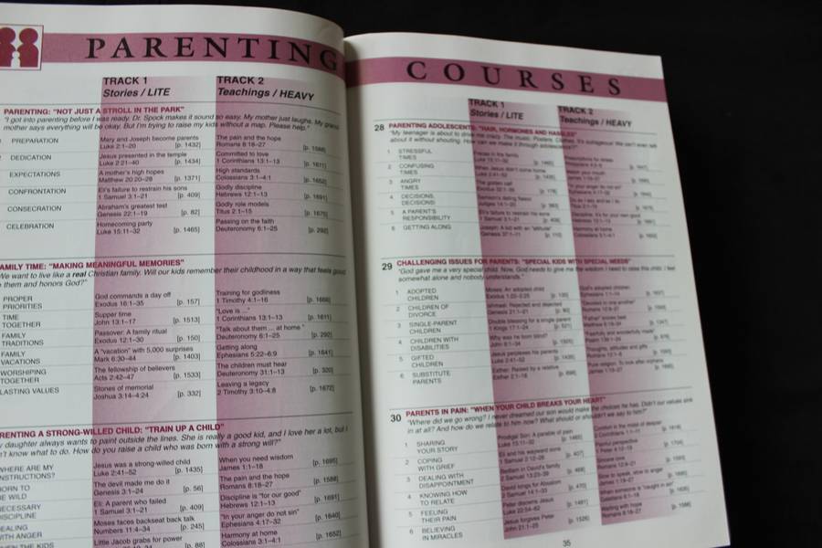 SERENDIPITY BIBLE. 10TH ANNIVERSARY EDITION. For Personal and Small Group study.