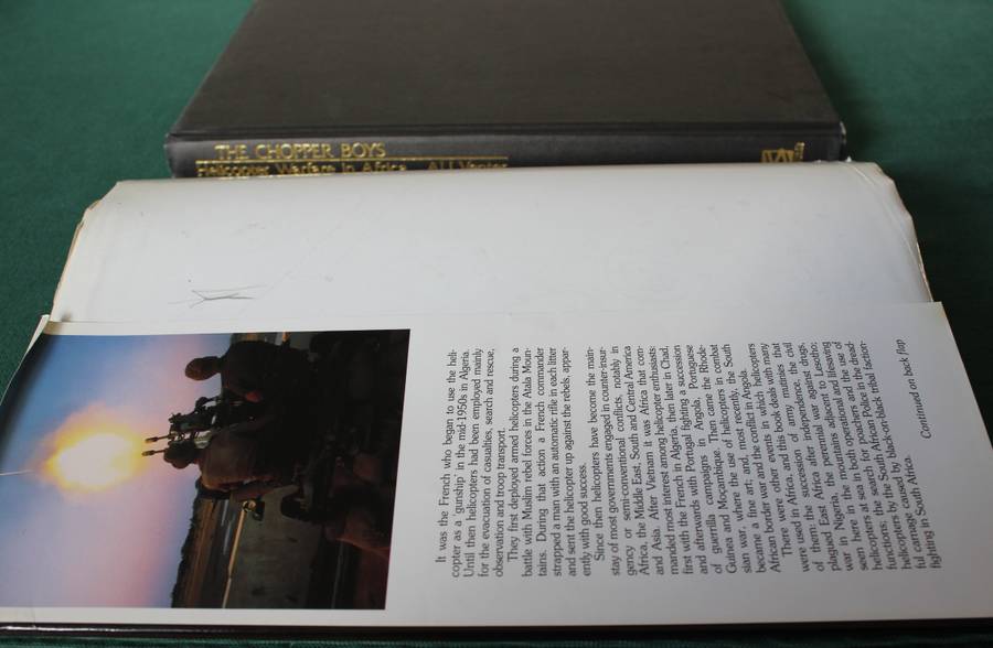 THE CHOPPER BOYS. (Helicopter Warfare in Africa) Al J. Venter.