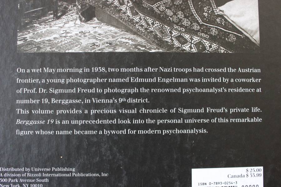SIGMUND FREUD. Berggasse 19, Vienna. Edmund Engelman.