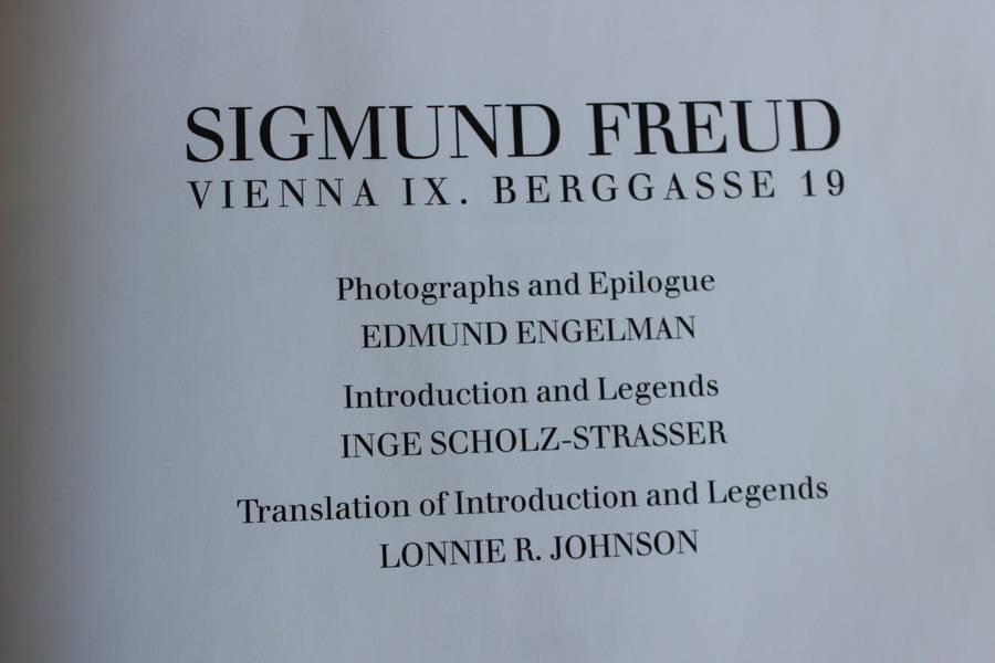 SIGMUND FREUD. Berggasse 19, Vienna. Edmund Engelman.
