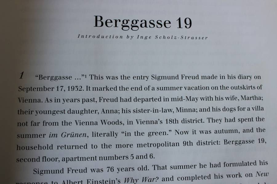 SIGMUND FREUD. Berggasse 19, Vienna. Edmund Engelman.