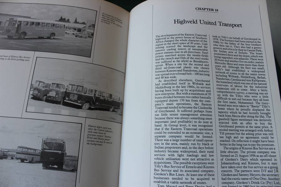 OUR WORLD ON WHEELS. History of United Transport in South Africa 1962-1987. T.B. Maund.