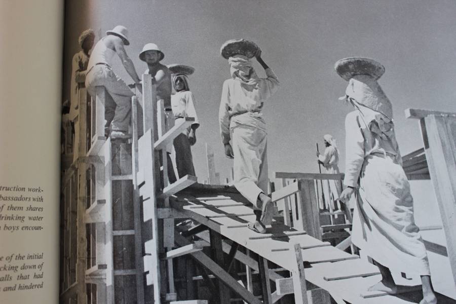 BECHTEL IN ARAB LANDS. A 15th-year review of engineering and construction projects. Richard Finnie.