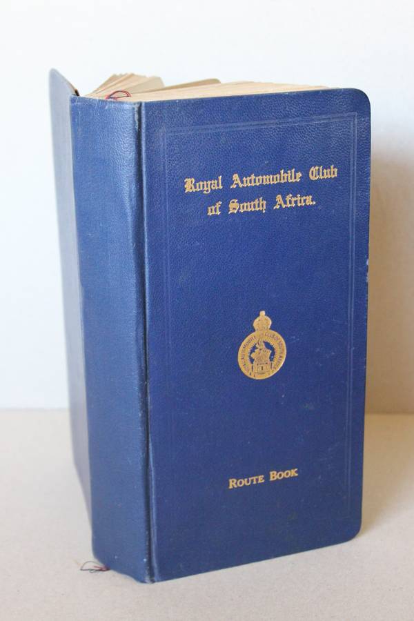 ROYAL AUTOMOBILE CLUB OF SOUTH AFRICA  Route book