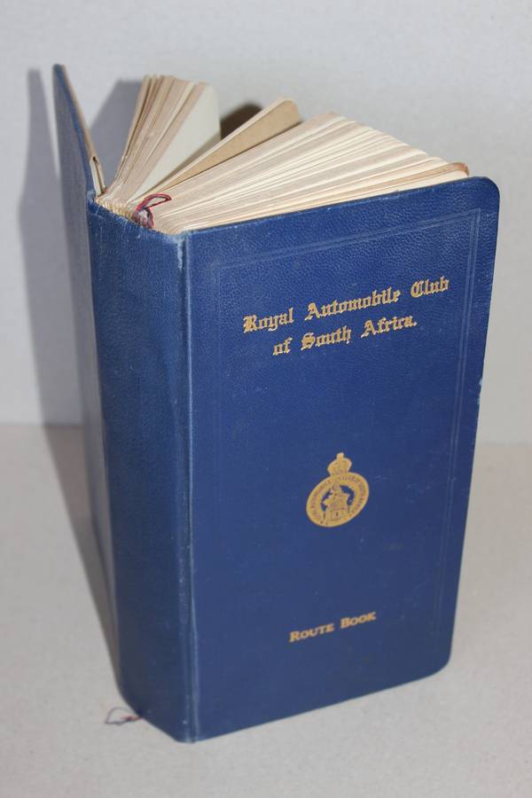ROYAL AUTOMOBILE CLUB OF SOUTH AFRICA  Route book