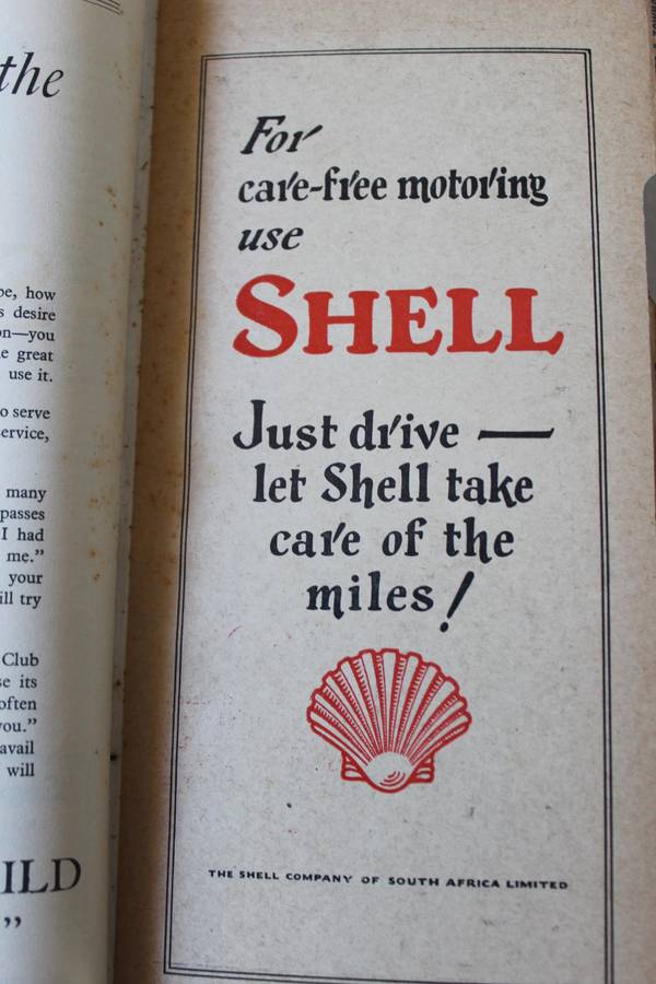 ROYAL AUTOMOBILE CLUB OF SOUTH AFRICA  Route book