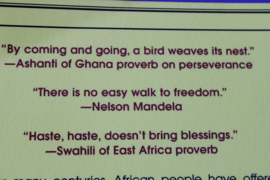 AFRICAN PROVERBS AND WISDOM  by Julia Stewart