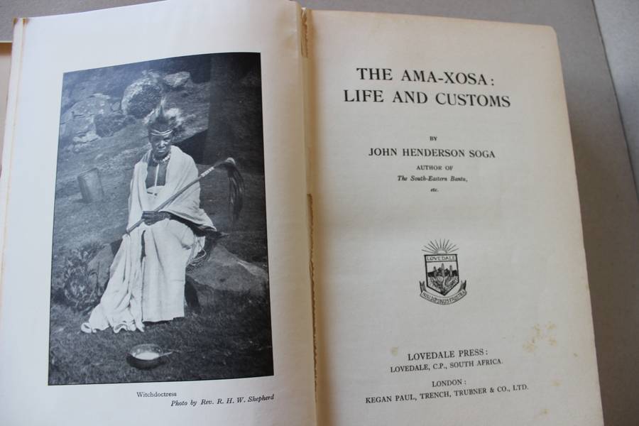 THE AMA-XHOSA: LIFE AND CUSTOMS  by John Henderson Soga
