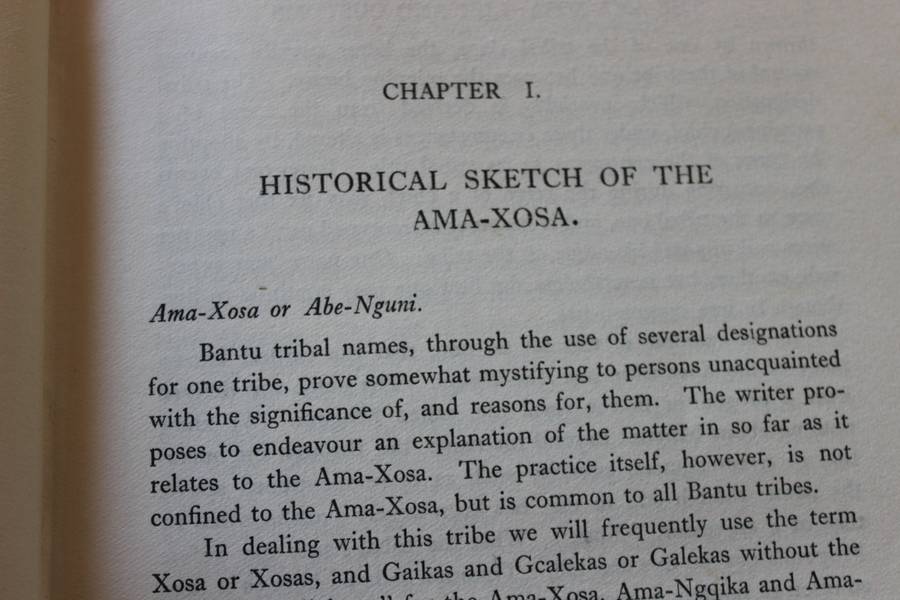 THE AMA-XHOSA: LIFE AND CUSTOMS  by John Henderson Soga