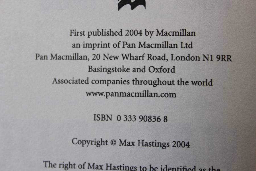 ARMAGEDDON  The Battle for Germany 1944-45  by Max Hastings