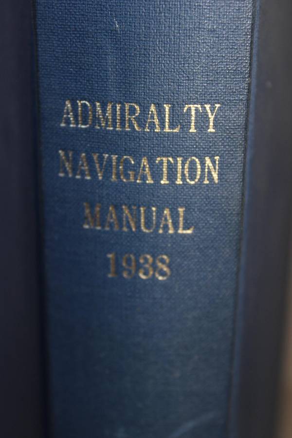 ADMIRALTY NAVIGATION MANUAL  Volume 1  1938