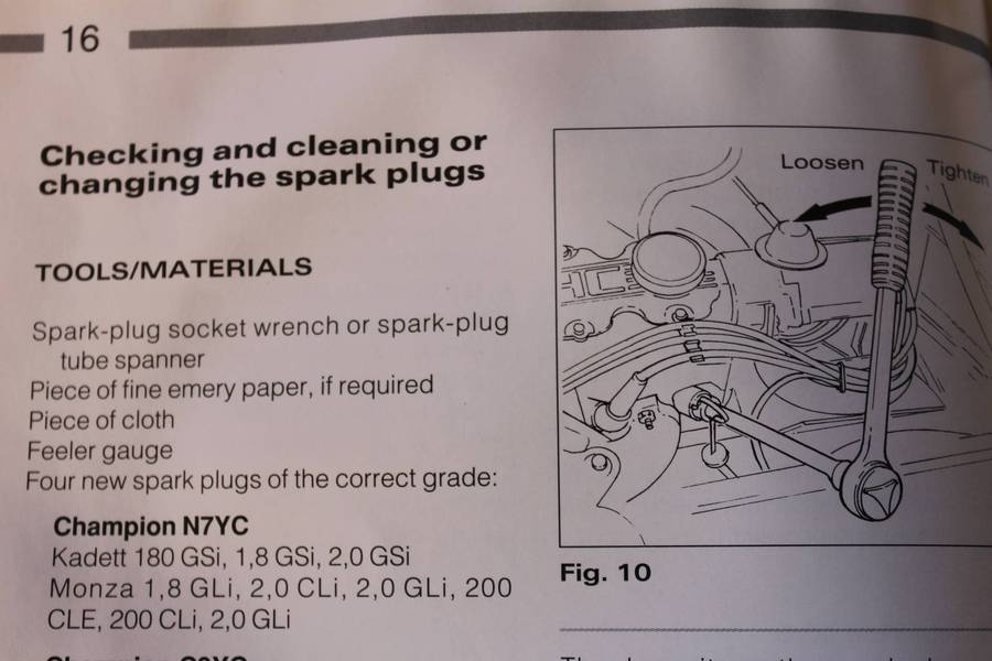 DIY SERVICE MANUAL: OPEL KADETT AND MONZA 1987 - 1992  by Erwin von Kloeg