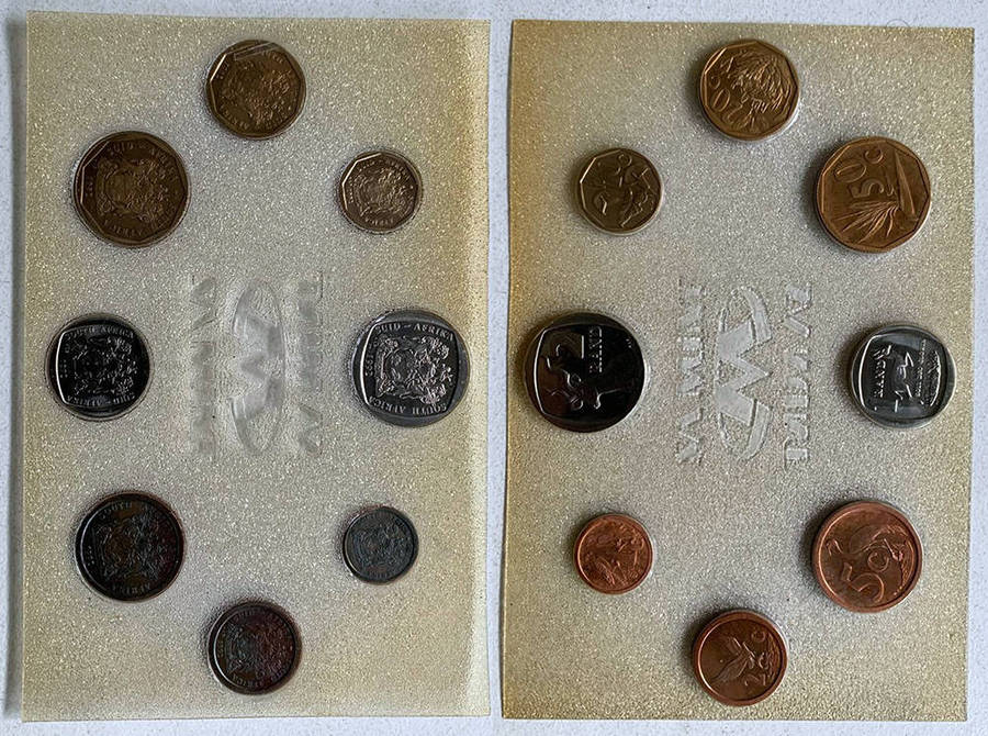 1992 South Africa Uncirculated Coin Mint Set As issued by The South African Mint