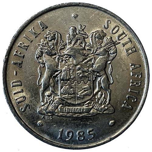 1985 South Africa 20c  VF