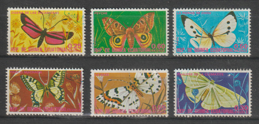 Equatorial Guinea Butterflies 1975