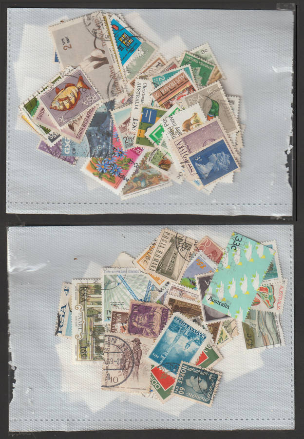 100 World Stamps (Not Checked) 03