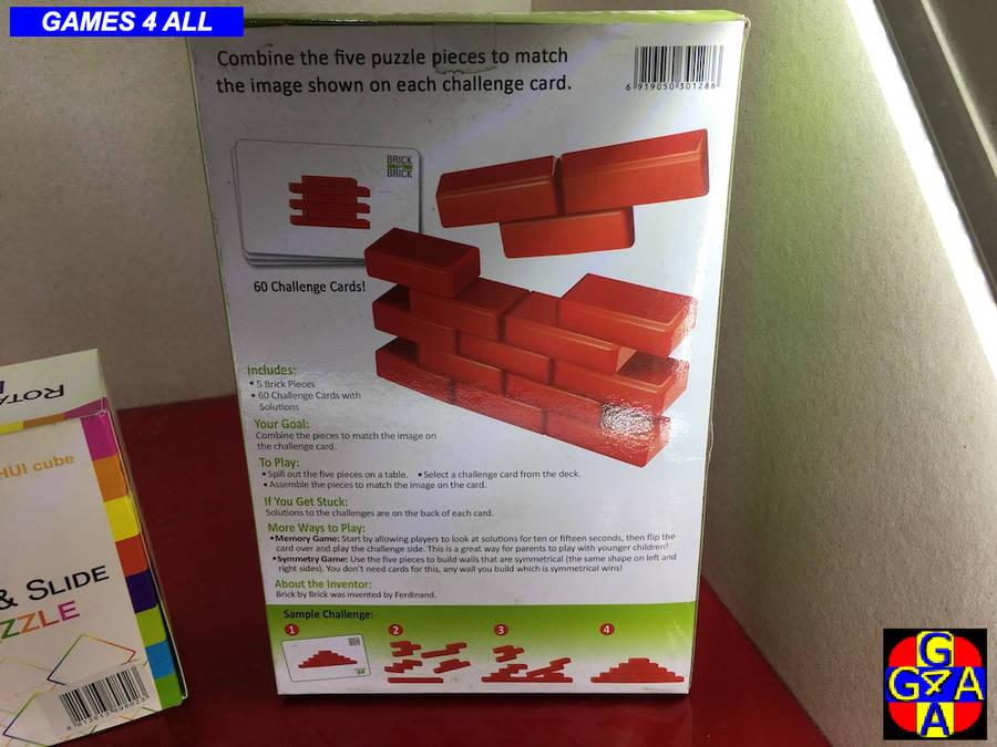 2 Puzzle Toys + Mini Tetris Game - ALL NEW!!! - ONE BID FOR ALL