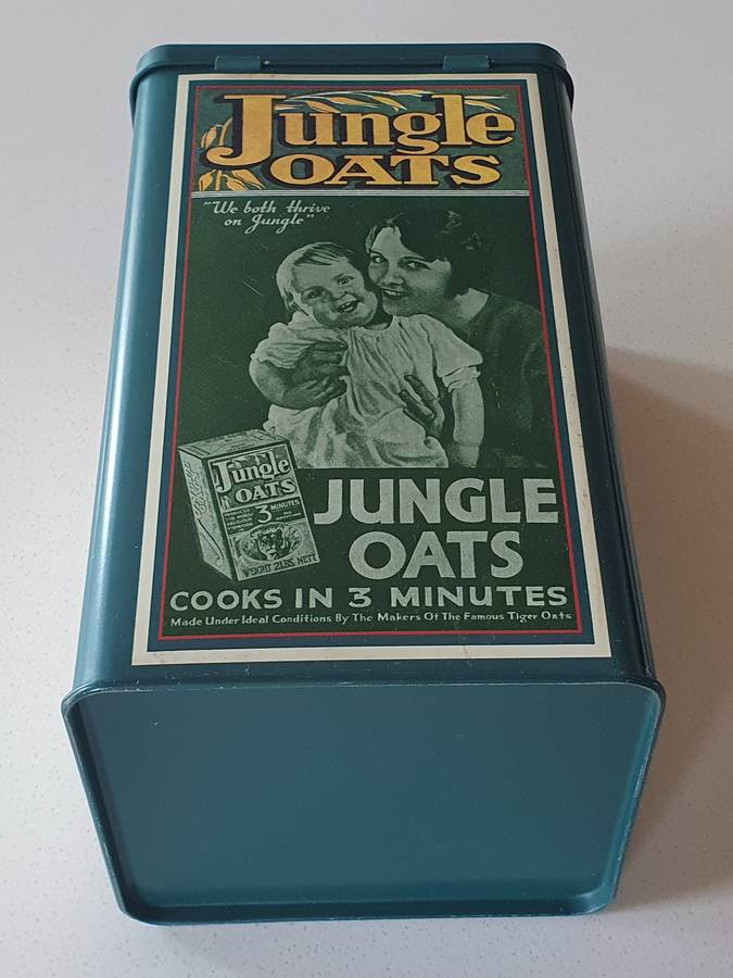 JUNGLE OATS tin as per photo