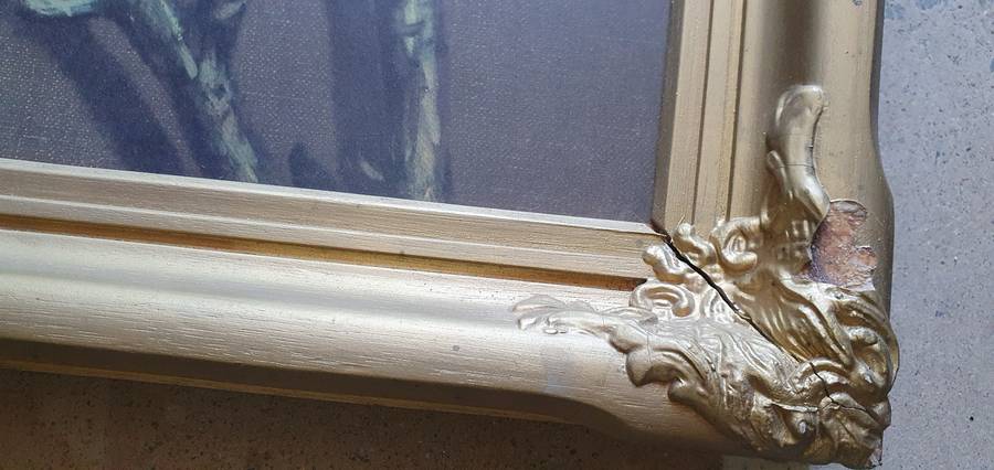 Vintage framed TRETCHIKOFF print as per photo