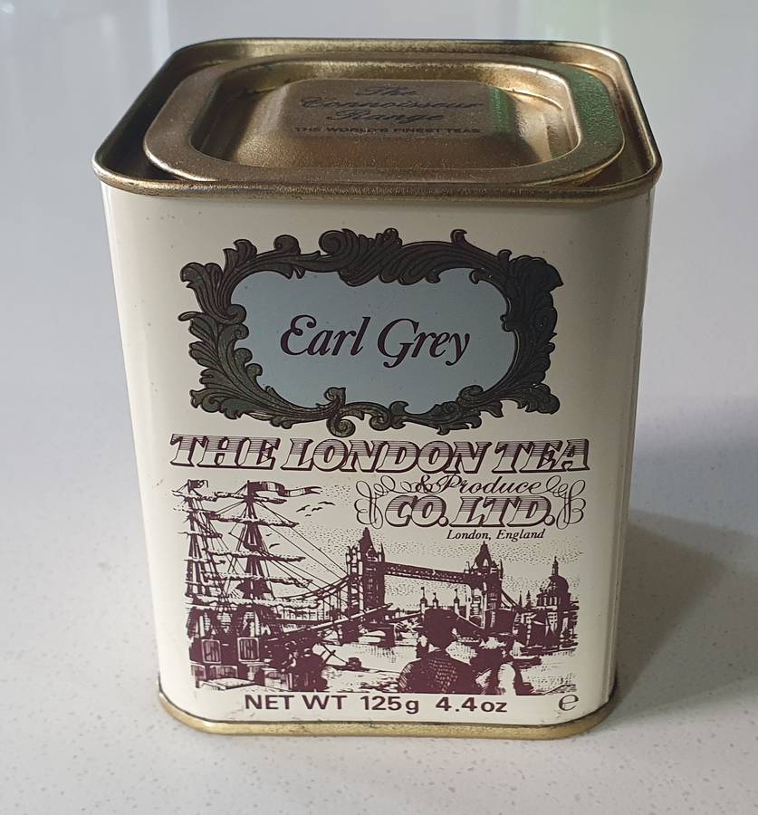 EARL GREY - The London tea Co.Ltd. 125g / 4,4oz tin as per photos