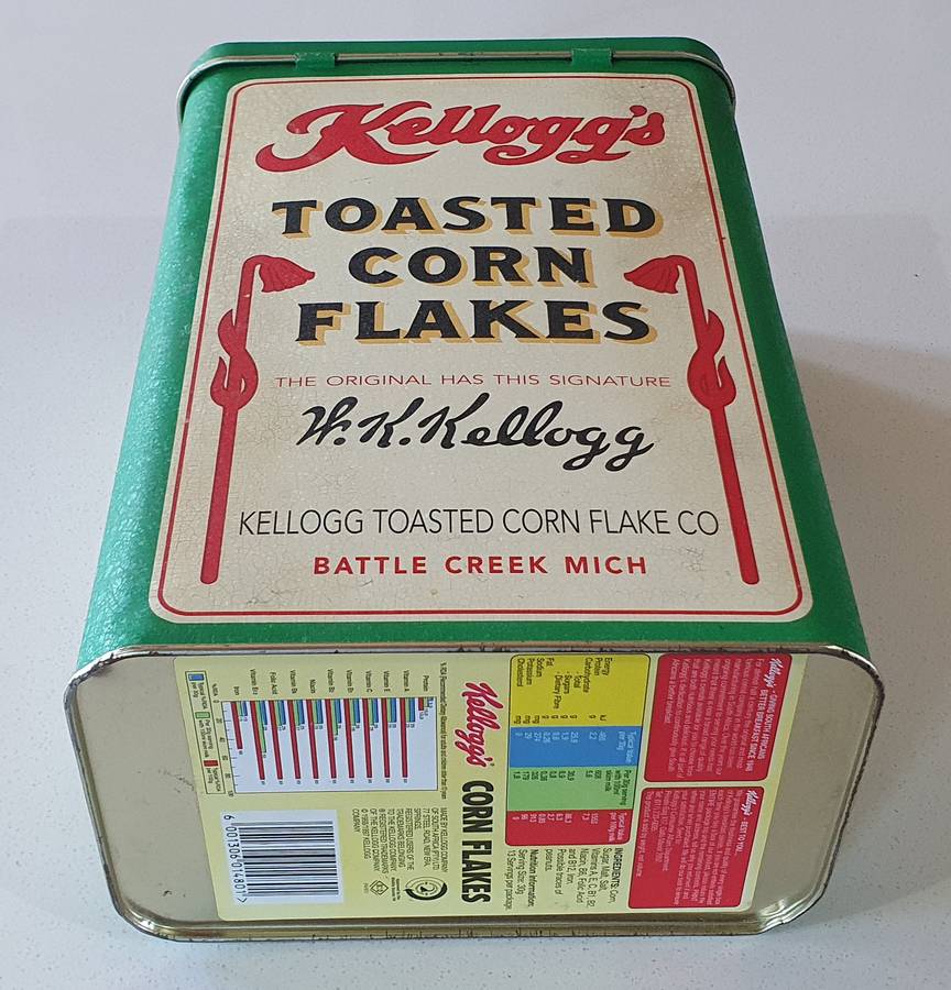 Kellogg's tin as per photos