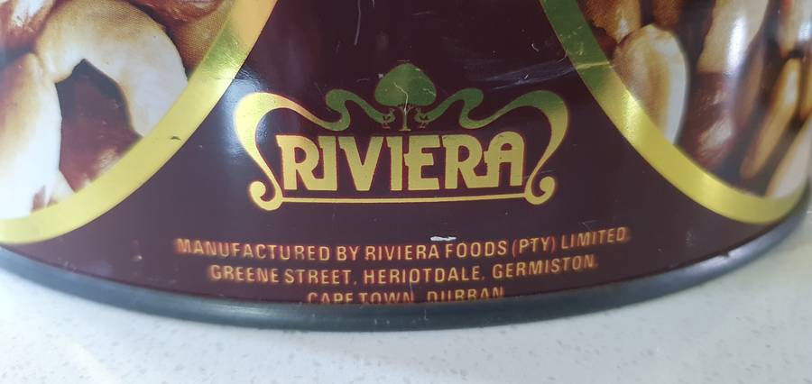 RIVIERA tin as per photos