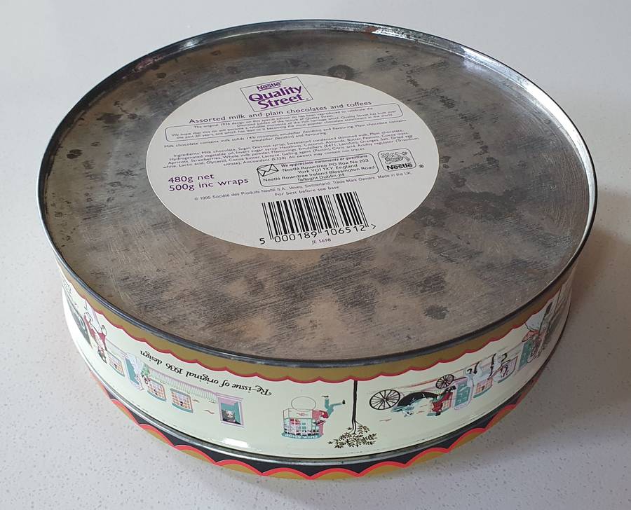 Mackintosh's QUALITY STREET tin as per photos