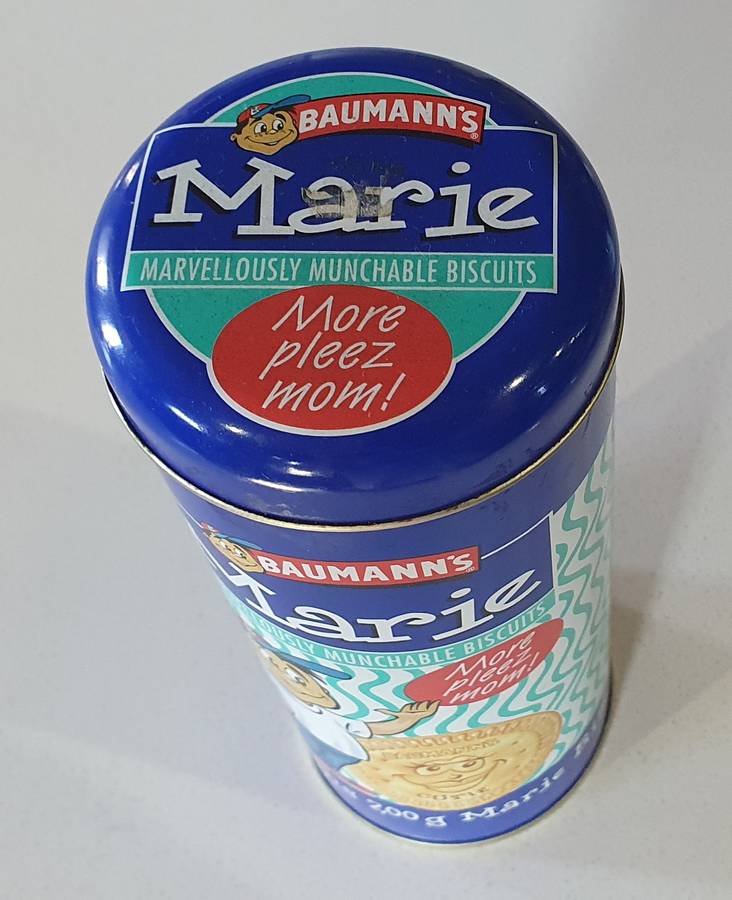 BUAMANN's MARIE Biscuits tin as per photos