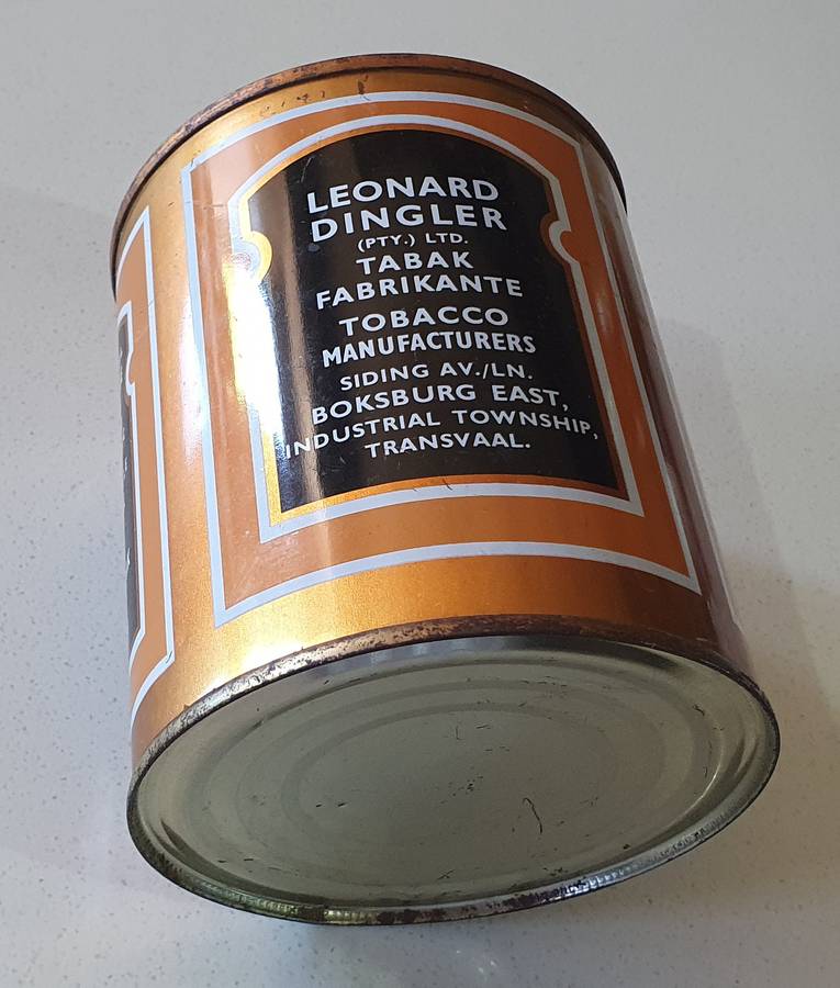 BOXER tobacco tin as per photos