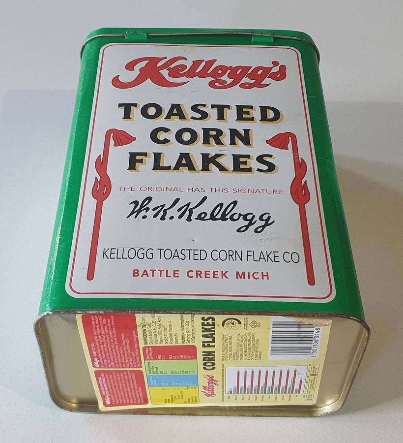KELLOGG'S tin as per photos