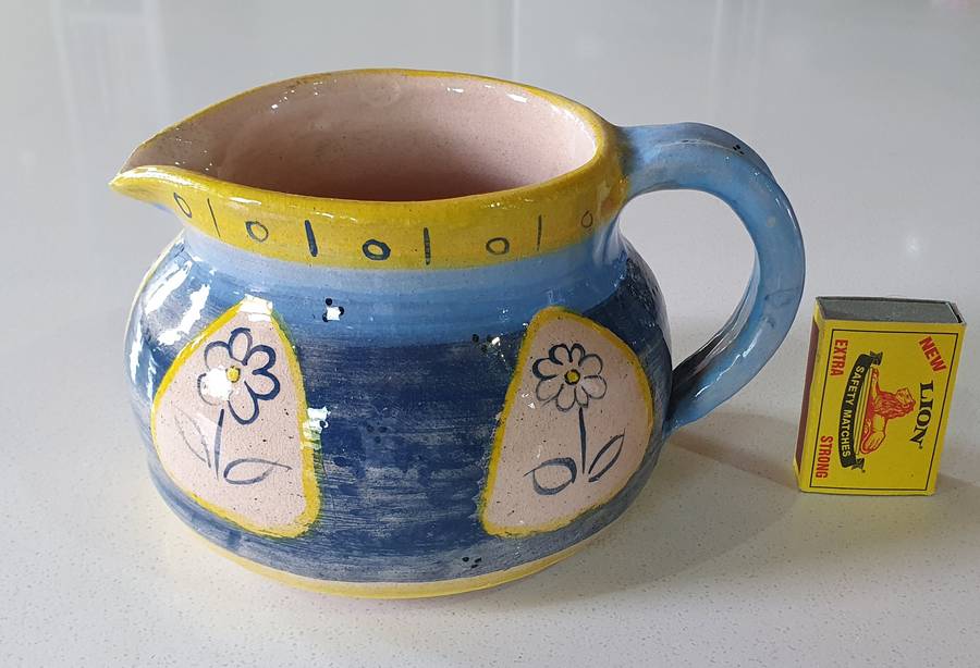 Glazed pottery/ jug as per photos
