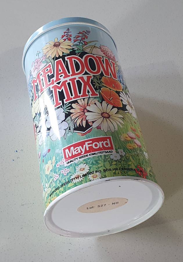 MEADOW MIX tin as per photos
