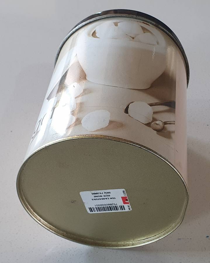 SUGAR tin as per photos