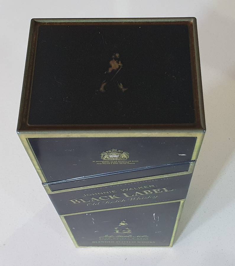 Johnnie Walker tin as per photos