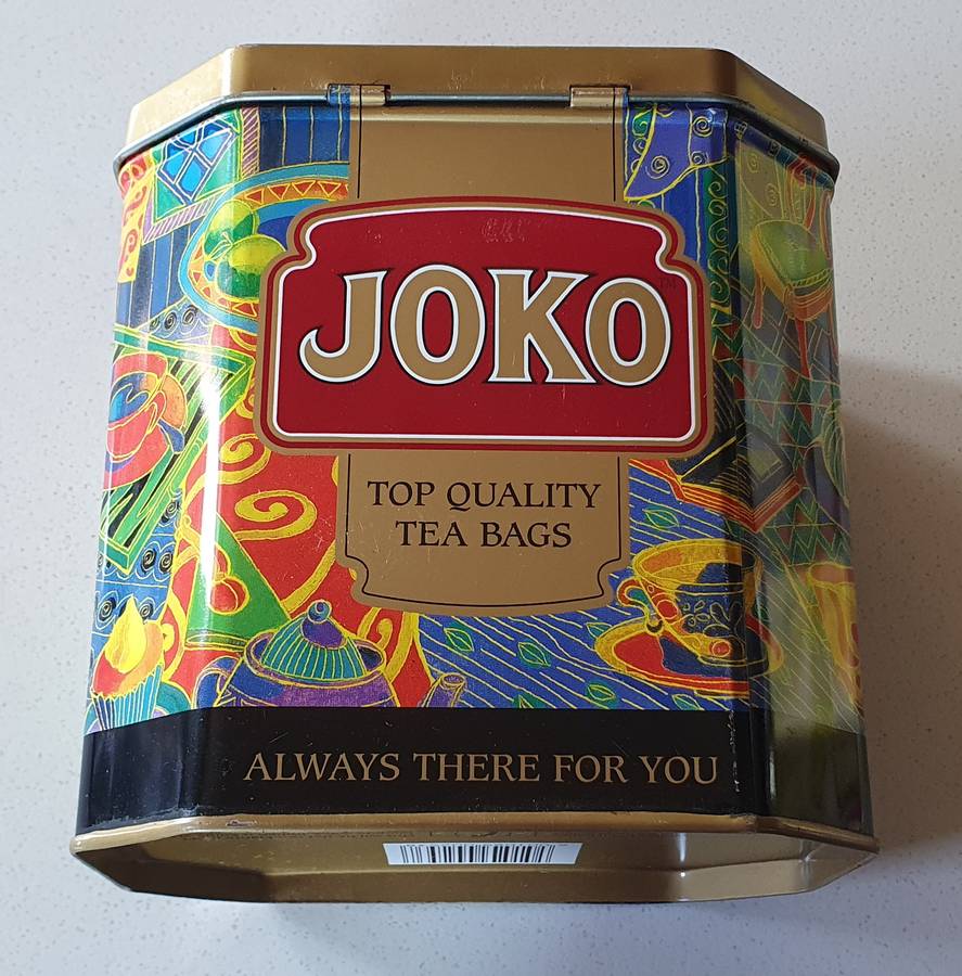 JOKO tea tin as per photos