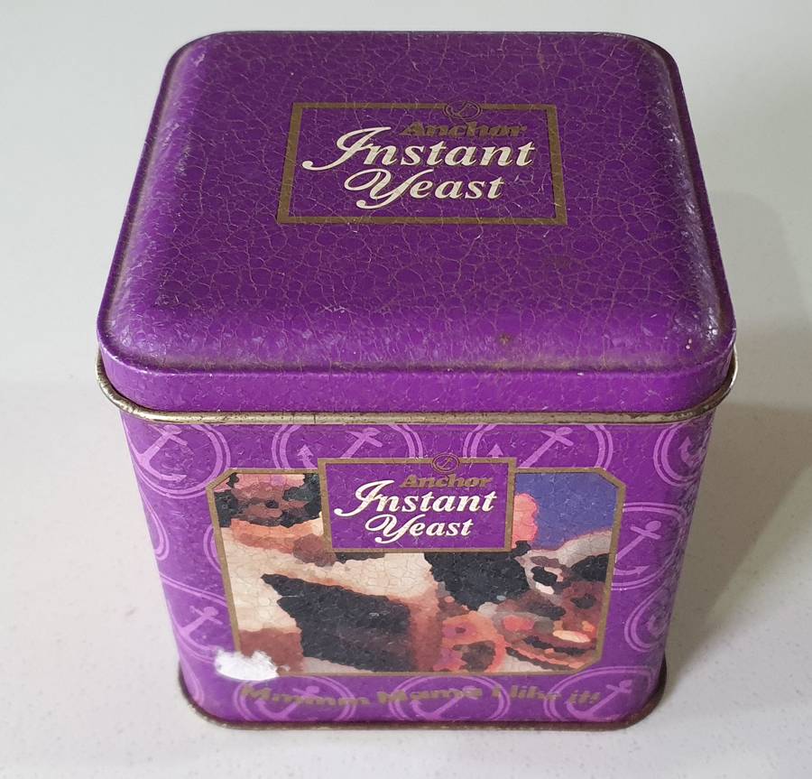ANCHOR INSTANT YEAST tin as per photos