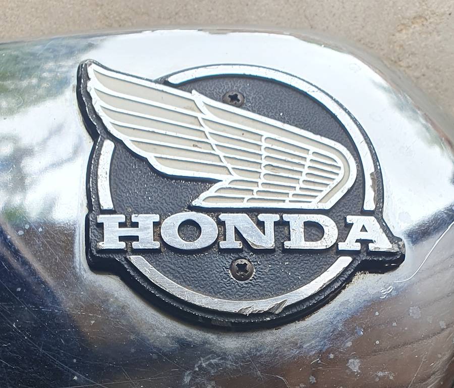 Vintage HONDA bike part for man-cave wall as per photos