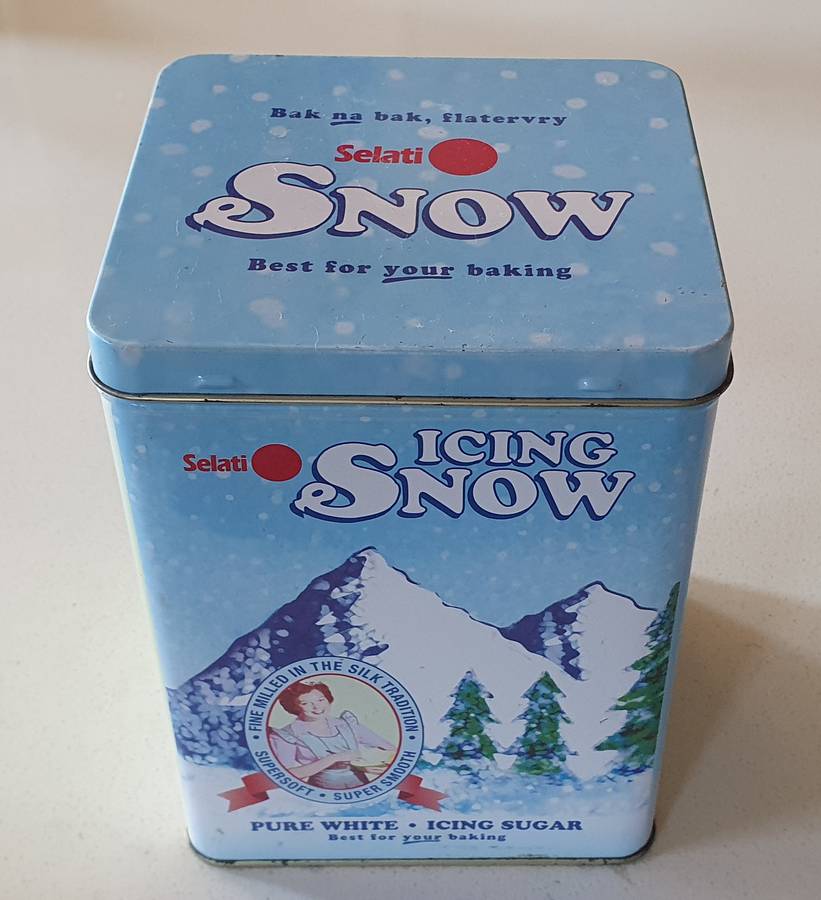 SELATI Icing snow tin as per photos