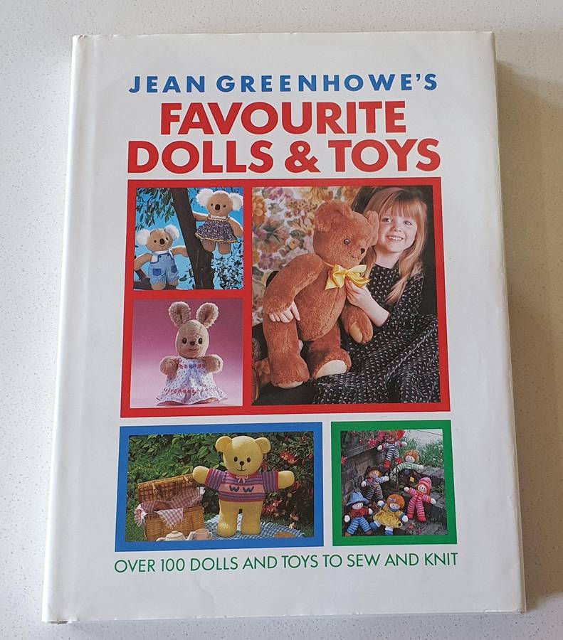 Favourite DOLLS & TOYS by Jean Greenhowe's - Hard cover book