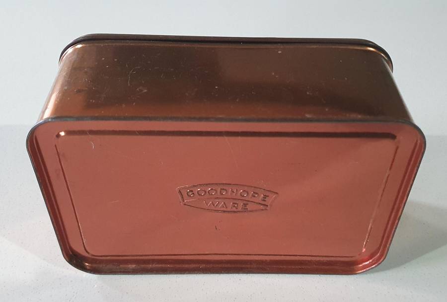 GOODHOPE WARE tin as per photo